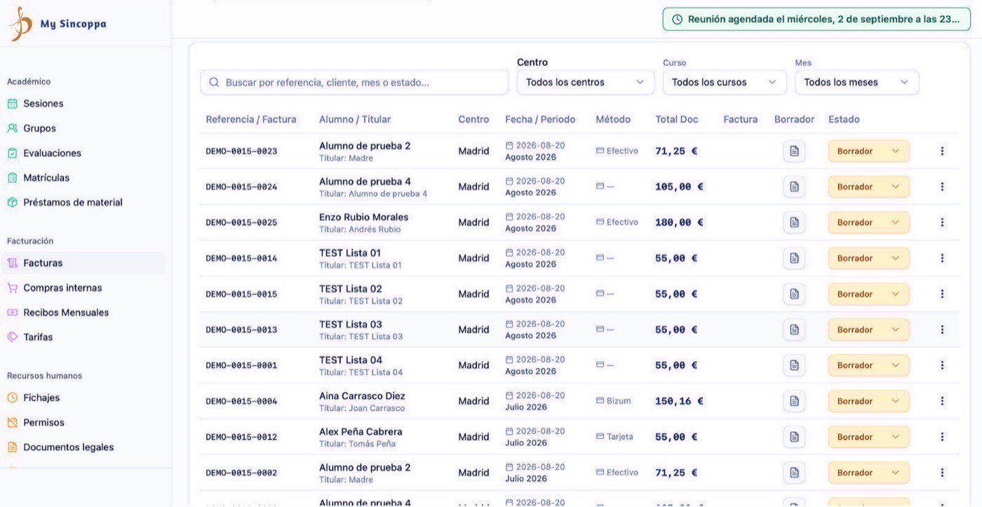 Facturas
