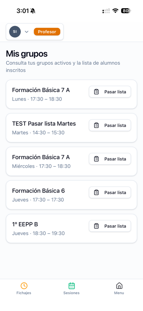Sesiones y grupos (2)